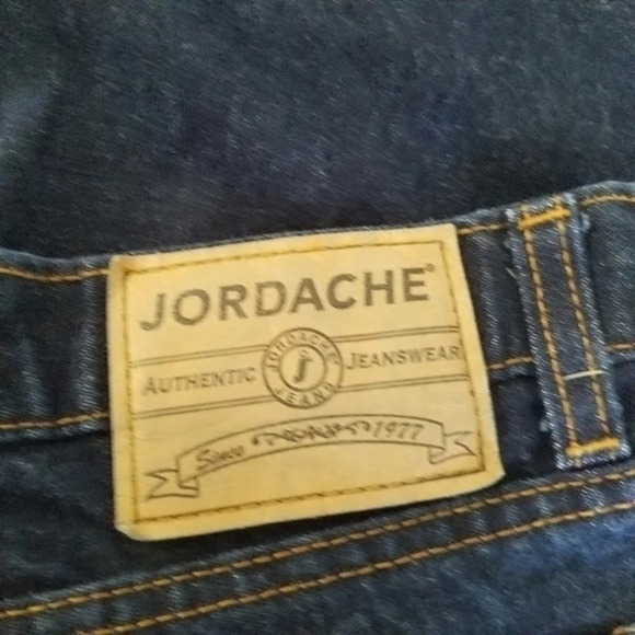 Vintage Jordache Flare Dark Wash Jeans - Picture 7 of 10